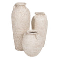 POT BLANC RUSTIQUE CÉRAMIQUE