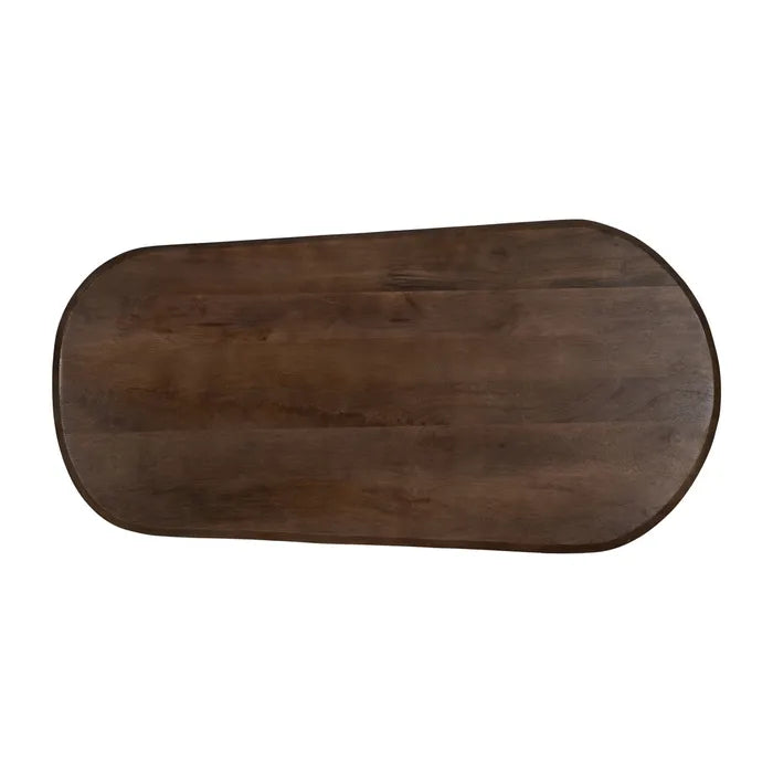 Table basse MIEL en bois de manguier