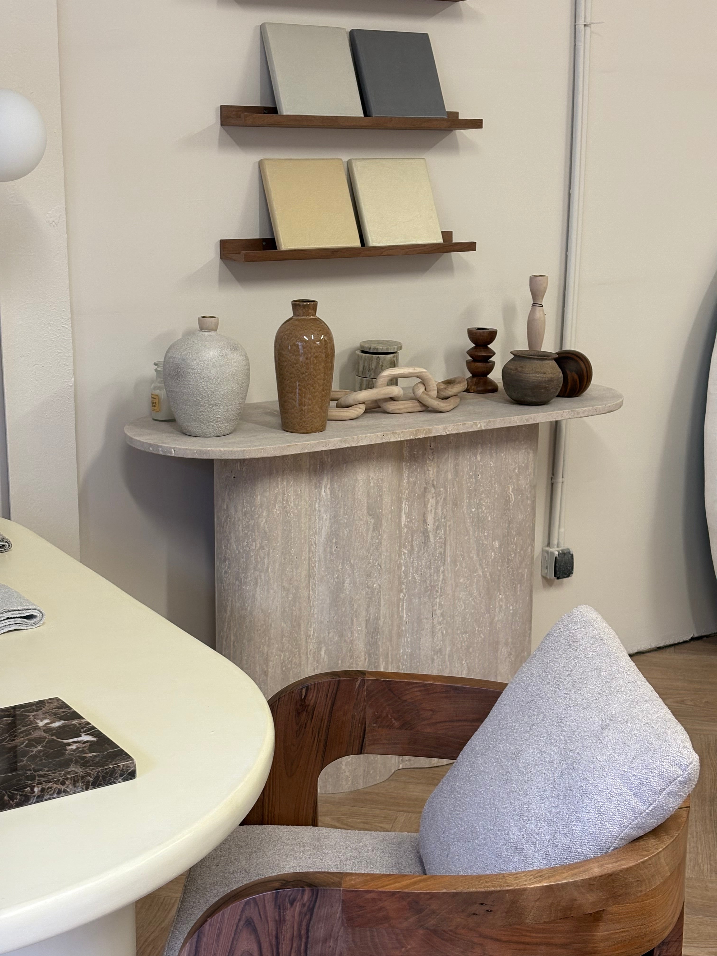 Console en travertin TOKYO