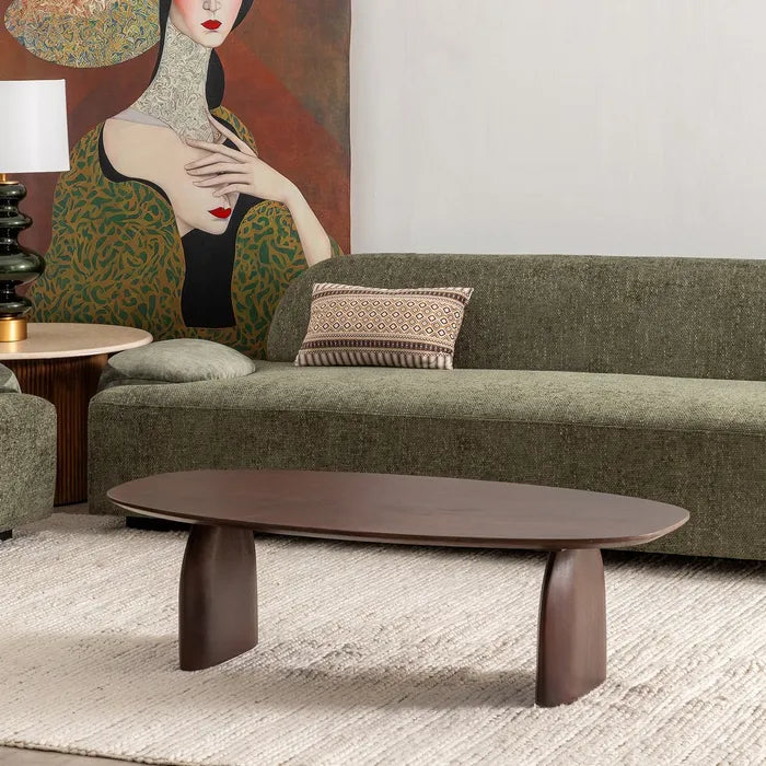 Table basse AGADIR en bois de manguier